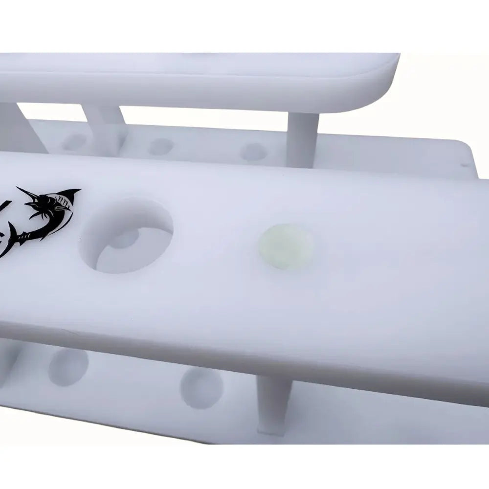 16 Fishing Pole Bent Butt Rod Storage Rack Stand Marine Board Heavy Duty