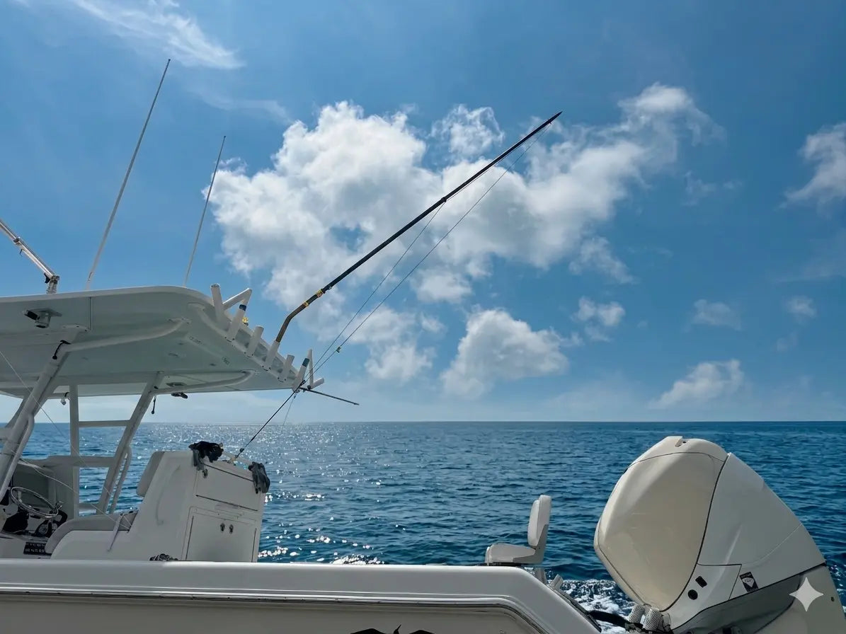 Dev Fishing Center Long Line Outrigger Pole Telescopic Removable