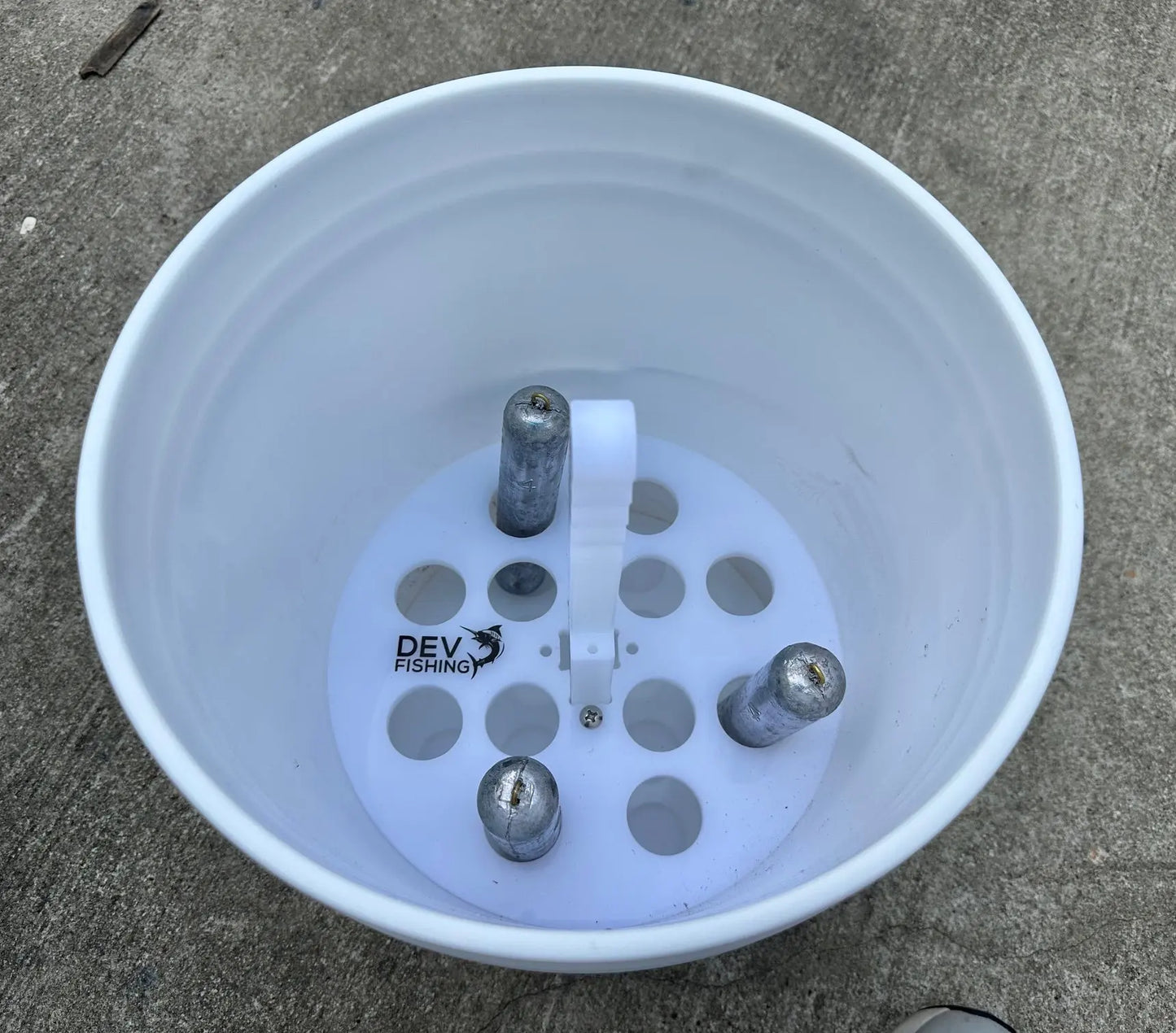 Dev Fishing BPH 12 Bucket Trolling / Deep Drop Weights Storage Transport