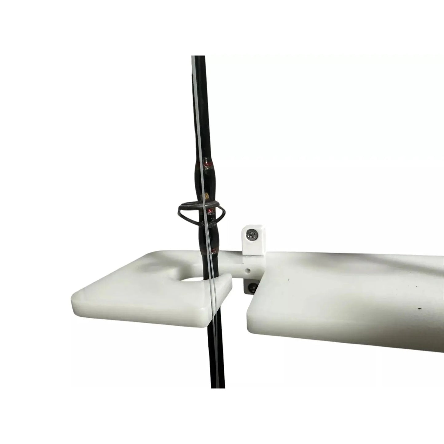 Dev Fishing SUPH4 4 Rod Vertical Storage Hanging Wall Organizer Rod Pole Holder Rack