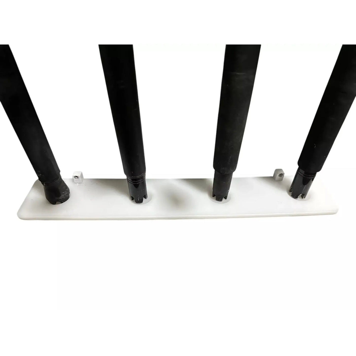 Dev Fishing SUPH4 4 Rod Vertical Storage Hanging Wall Organizer Rod Pole Holder Rack