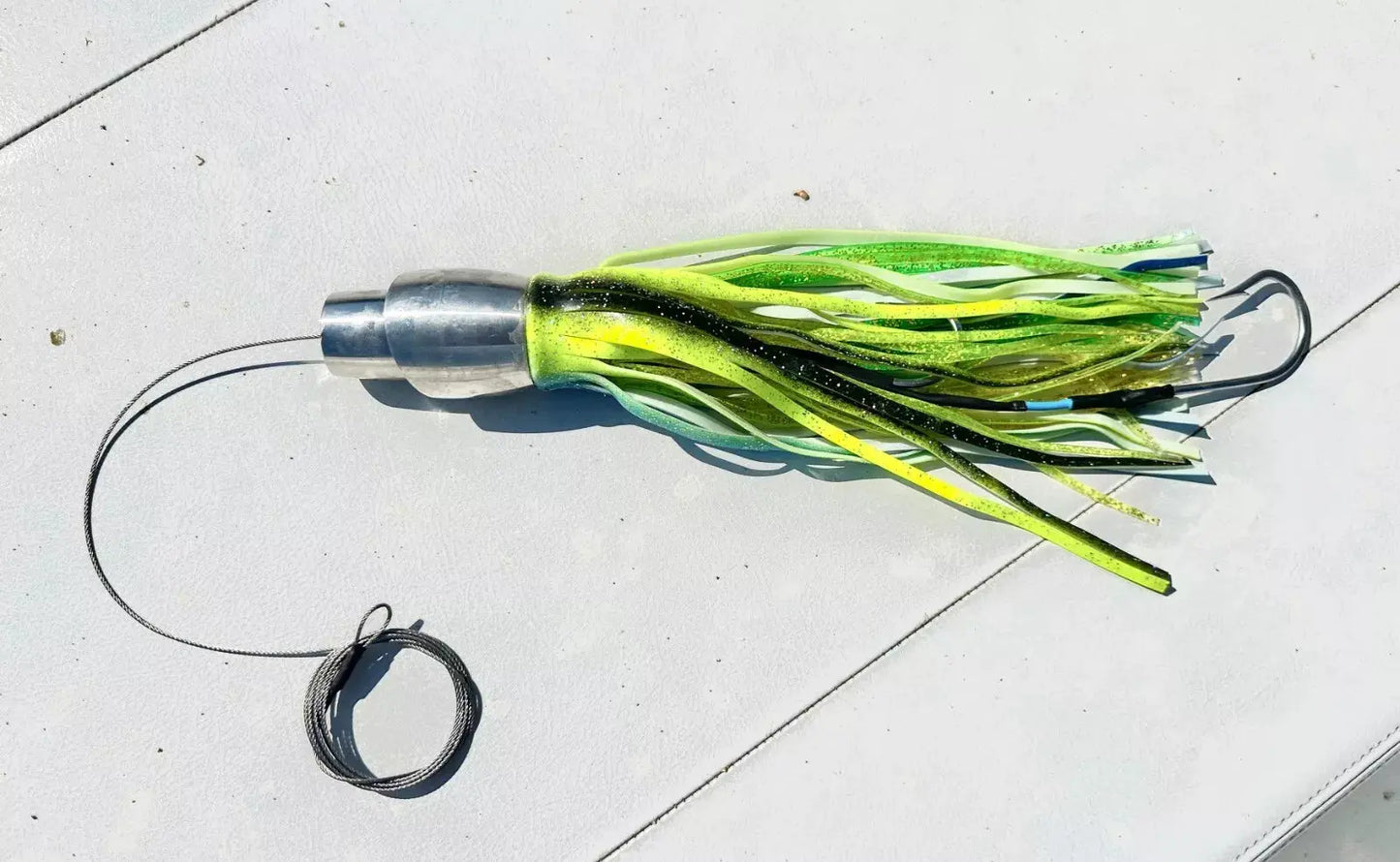 DEV FISHING SHIVER WAHOO HIGH SPEED TROLLING SALTWATER LURE ALUMINUM