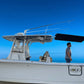 Dev Fishing Fabric Boat Shade Canopy Top Cover (Black) - DevFishing