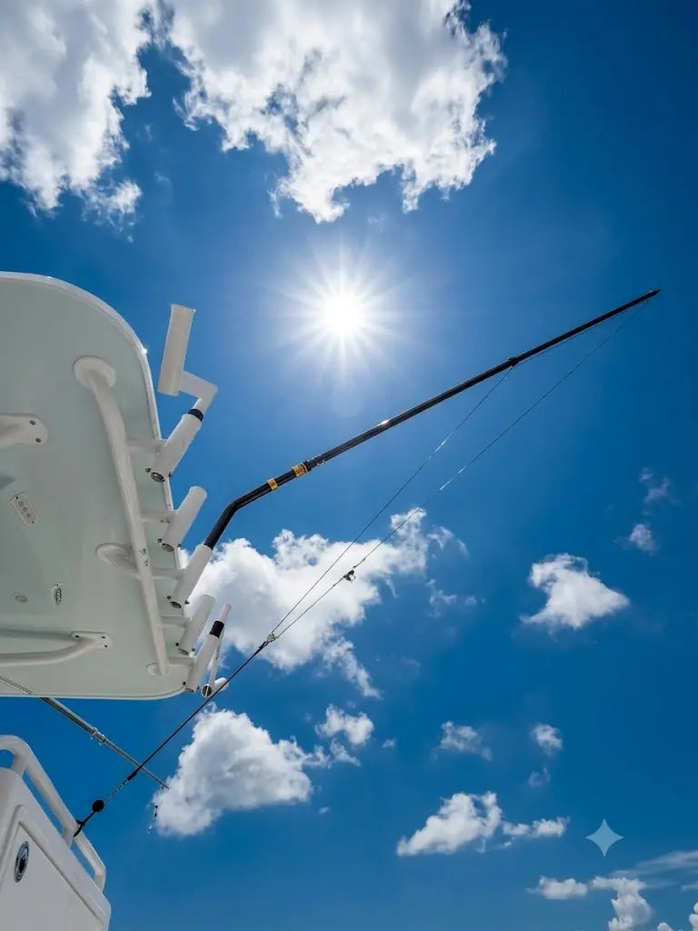 Dev Fishing Center Long Line Outrigger Pole Telescopic Removable