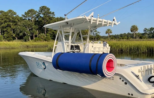 Dev Fishing Gunnel Side Boat Rod Holder Floating Water Mat Rack Travel Storage WMR-S