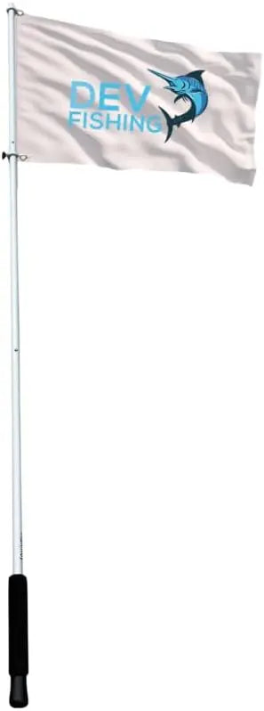 Dev Fishing 68"Rocket Launcher Boat Rod Holder Flag Pole