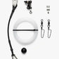 Dev Fishing Boat Outrigger Rigging Kit – Complete Offshore Trolling Rigging System (1 or 2 Outriggers)