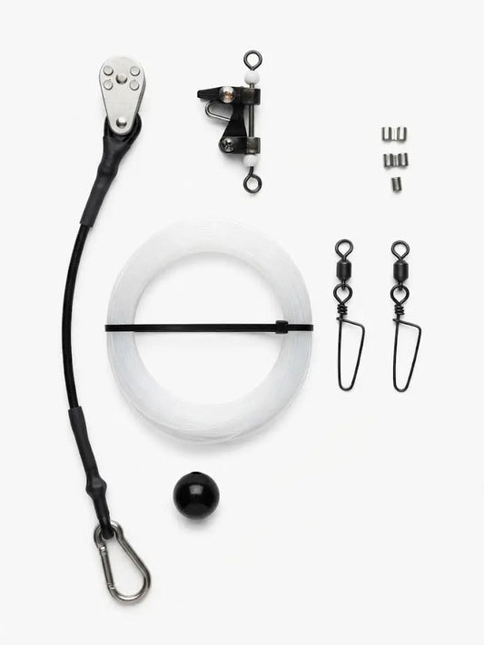 Dev Fishing Boat Outrigger Rigging Kit – Complete Offshore Trolling Rigging System (1 or 2 Outriggers)