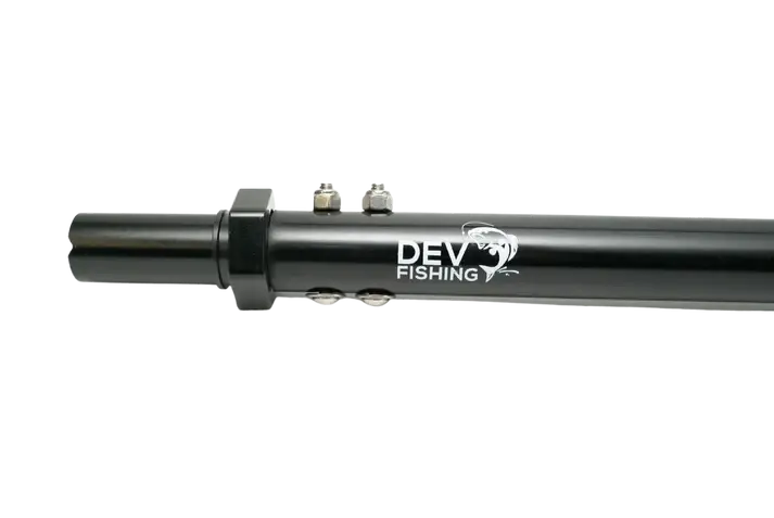 Dev Fishing 7ft Aluminum Telescoping Outrigger Pole fits #4 Bent Butt
