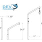 Dev Fishing CP 100 Boat Rod Holder Crab Pot Puller Hauler