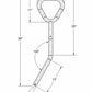 Dev Fishing Rod Holder Safety Boarding Handle Assist Grip Rail