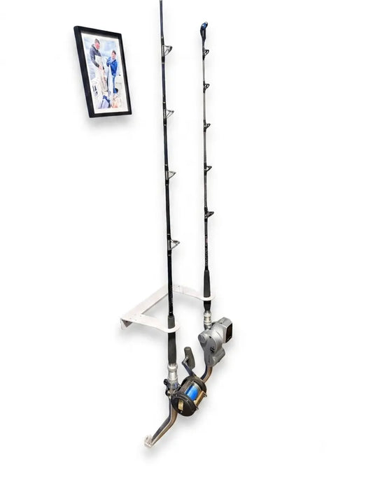 dev fishing rod holder Safety Boarding Handle Assist Grip Rail Dev Fishing 18 Pole Garage