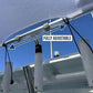 Dev Fishing SS100 Boat Stern Rod Holder Shade Canopy Top Cover (WHITE)