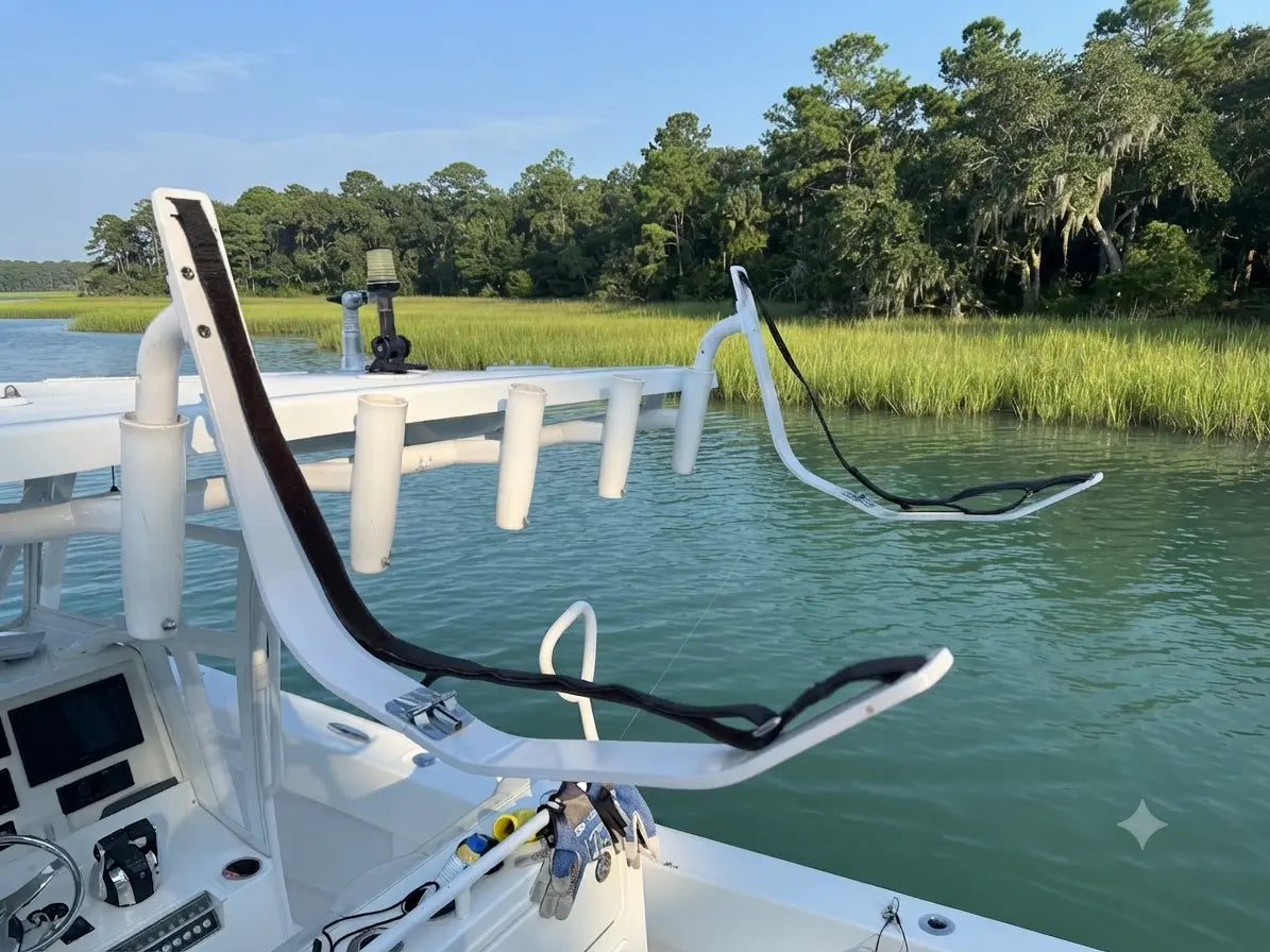 Dev Fishing Rocket Launcher Rod Holder Water Matt Travel Rack WMR-T
