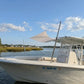 Dev Fishing UBS 100 Bow / Stern / Side Canopy Boat 18-25FT Pole Sun Shade WHITE