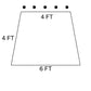 Dev Fishing UBS 100 Bow / Stern / Side Canopy Boat 18-25FT Pole Sun Shade WHITE Dev Fishing