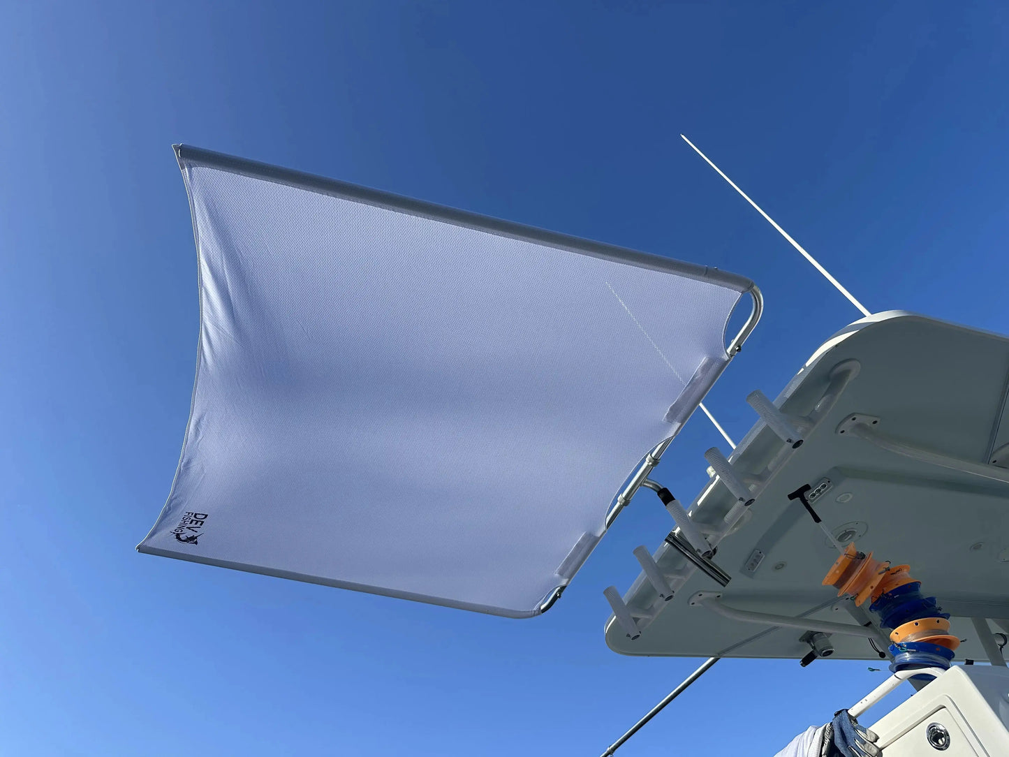 Dev Fishing SS100 Boat Stern Rod Holder Shade Canopy Top Cover (BLACK)