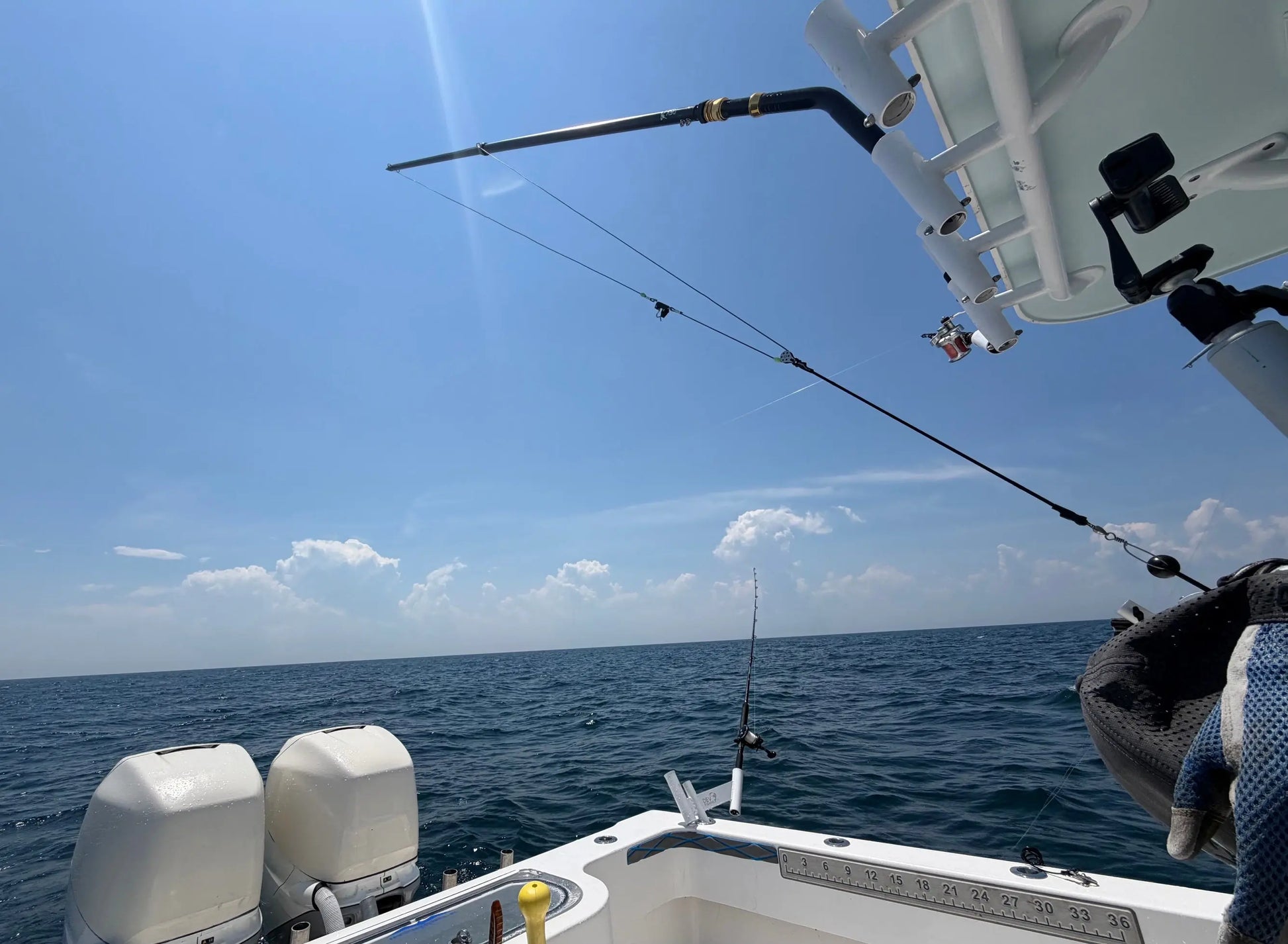 Dev Fishing Center Shotgun Long Line Outrigger Dredge Pole Telescopic Removable