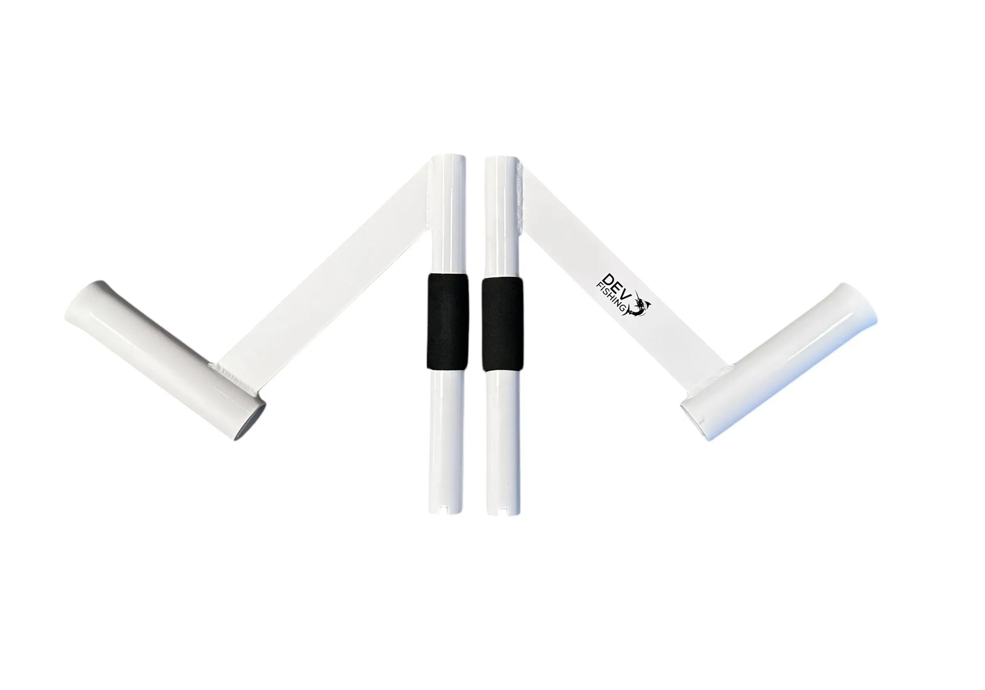 dev fishing rod holder 2x Dev Fishing Angled Hard Top Fishing Pole Holder