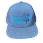 Dev Fishing Gray Ogio Performance Snapback Hat