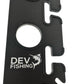 Dev Fishing RB 200 Truck Bed Rail Horizontal Adjustable Fishing Rod Holder