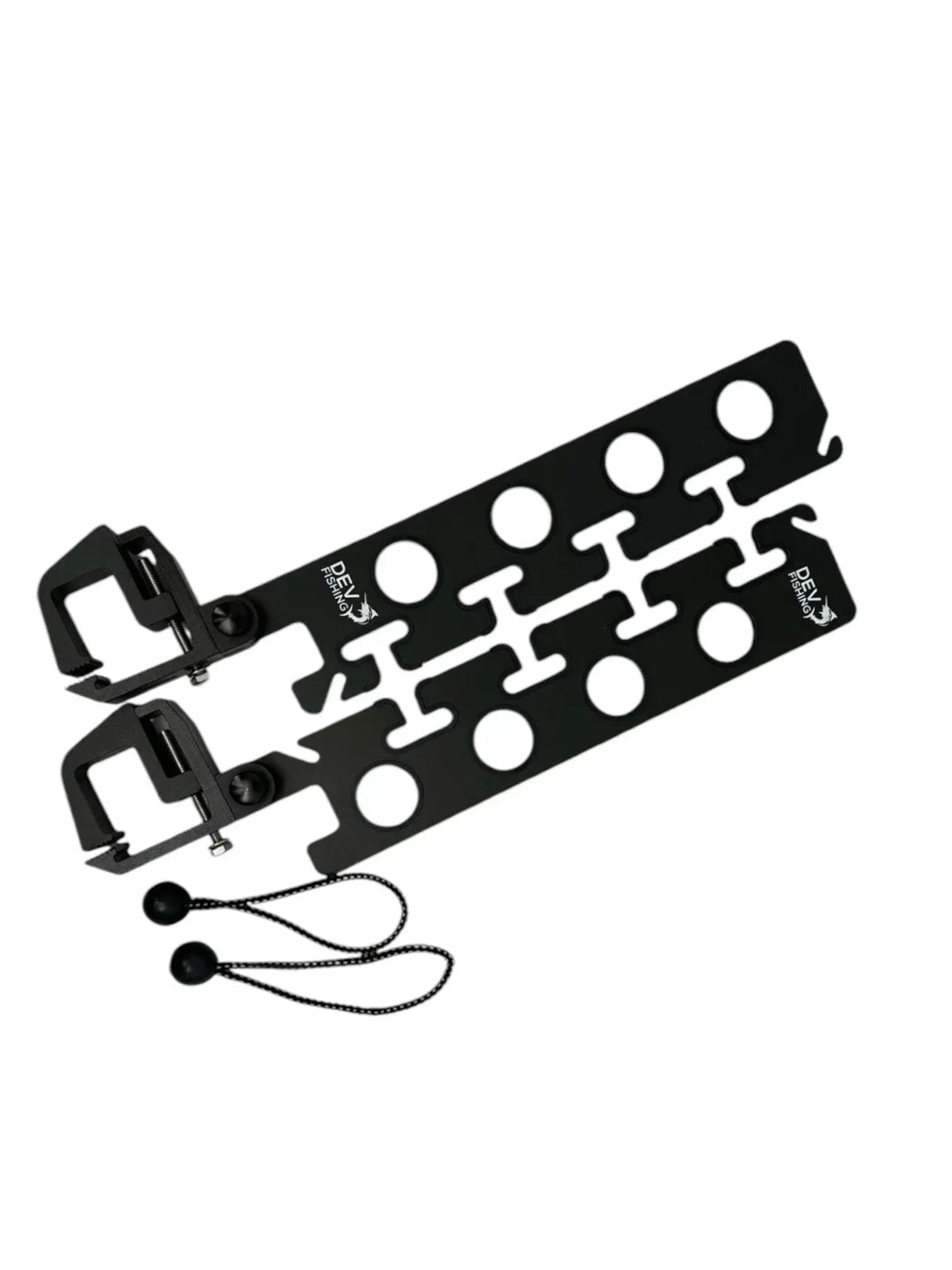 Dev Fishing RB 200 Truck Bed Rail Horizontal Adjustable Fishing Rod Holder