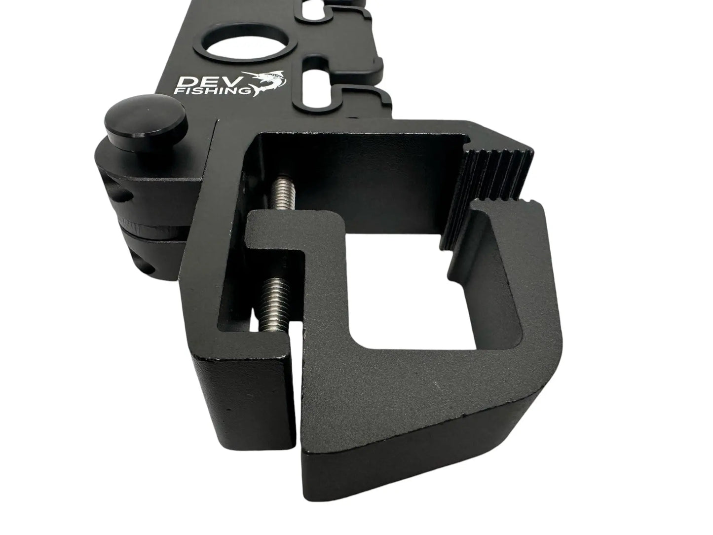 Dev Fishing RB 200 Truck Bed Rail Horizontal Adjustable Fishing Rod Holder