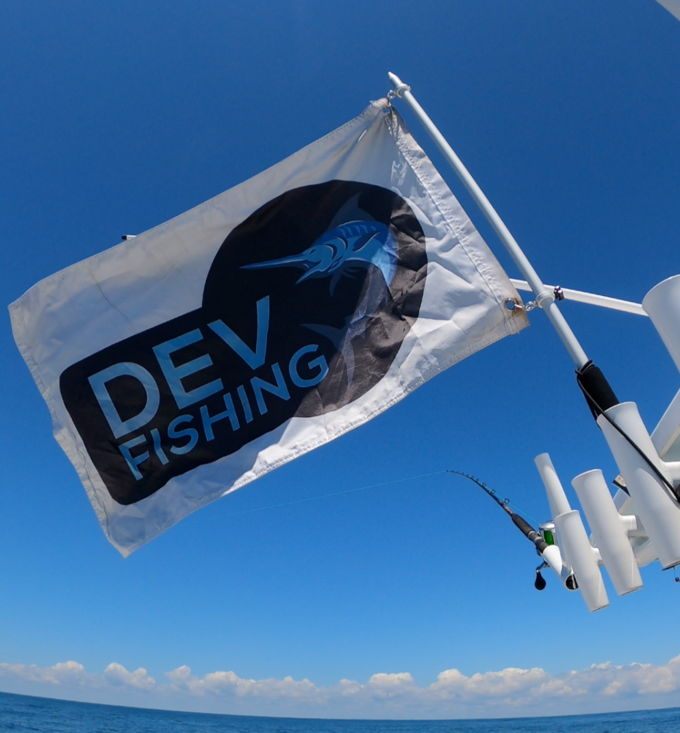 Dev Fishing 43" Rod Holder Flag Pole