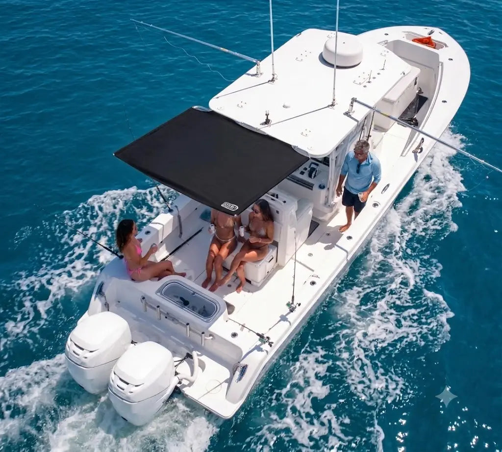 boat stern shade