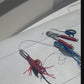 Dev Fishing High Speed Trolling Wahoo 2 Piece Aluminum Fishing Lure x3