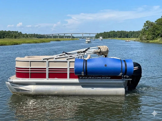 Dev Fishing Pontoon Boat Rail Water Matt Rack Storage WMR-P