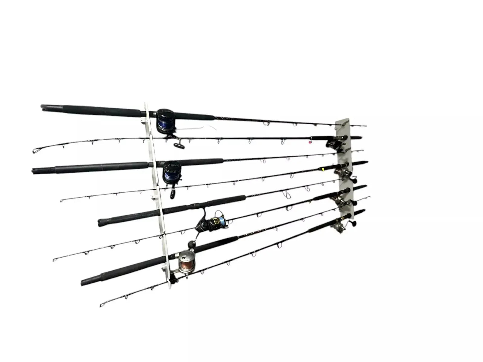 Dev Fishing WPH8 8 Rod Horizontal Storage Hanging Wall Organizer Pole – DevFishing