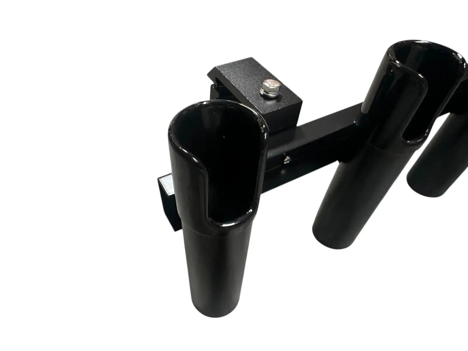 travel fishing rod holder RB 150 Truck Bed Rail 5 Pole Rod Trasport Travel Holder Rack