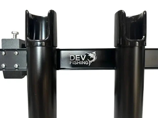 fishing rod holder travel RB 150 Truck Bed Rail 5 Pole Rod Trasport Travel Holder Rack