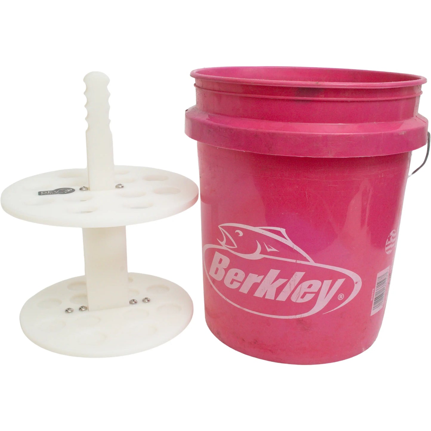 bucket weight organizer,  bucket pole holder,  dev fishing,  weight organizer