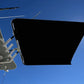 Dev Fishing Fabric Boat Shade Canopy Top Cover (Black)