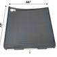 Dev Fishing Fabric Boat Shade Canopy Top Cover (Black)