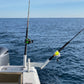 Dev Fishing Dual Offset Fishing Teaser Dredge Rod Spreader Outrigger Boat Trolling Holders Pair - DevFishing